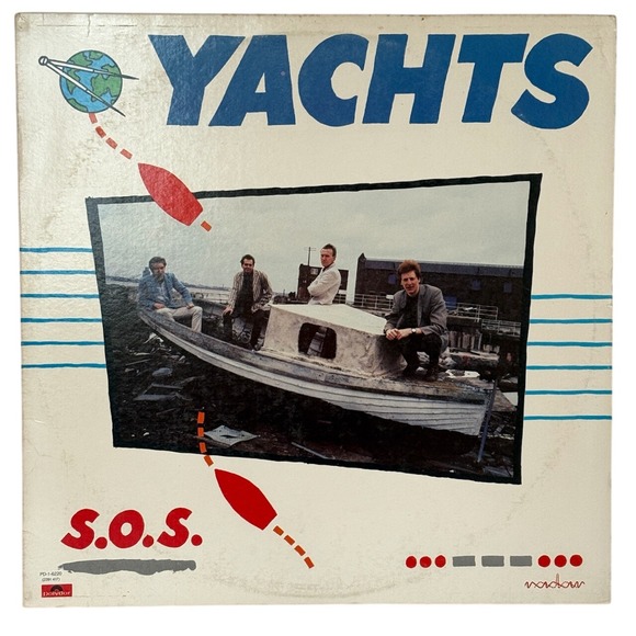 Other - Yachts - S.O.S.‎ | LP Vinyl 1979 Polydor New Wave Power Pop UK Band